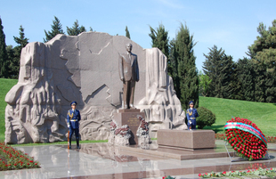 Azerbaijan’s public marks 92nd anniversary of birth of national leader Heydar Aliyev. Baku, Azerbaijan, May 10, 2015

