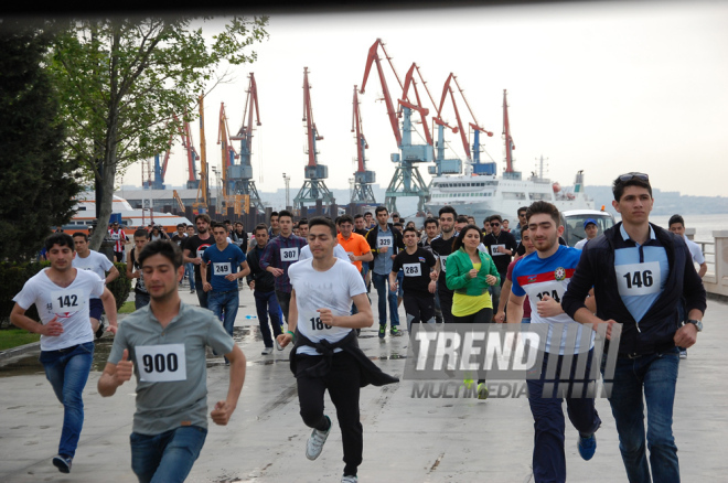 Birinci Avropa Oyunları ilə bağlı yürüş. Bakı, Azərbaycan, 11 may 2015