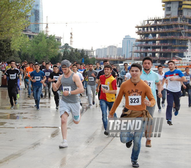 Birinci Avropa Oyunları ilə bağlı yürüş. Bakı, Azərbaycan, 11 may 2015