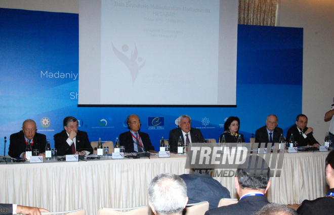 3rd World Forum on Intercultural Dialogue. Baku, Azerbaijan, May 18, 2015