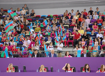 Tədbirdə Azərbaycan Gimnastika Federasiyasının vitse-prezidenti Altay Həsənov iştirak edib. Bakı, Azərbaycan, 19 may 2015