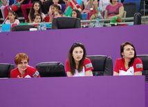 Birinci Avropa Oyunları ərəfəsində gimnastların yoxlama məşqləri keçirilib. Bakı, Azərbaycan, 19 may 2015