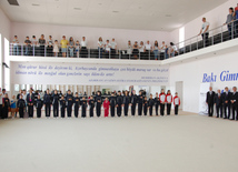 Akrobatika gimnastikası üzrə yarışlar. Bakı, Azərbaycan, 25 may 2015 