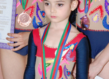 Akrobatika gimnastikası üzrə yarışlar. Bakı, Azərbaycan, 25 may 2015 