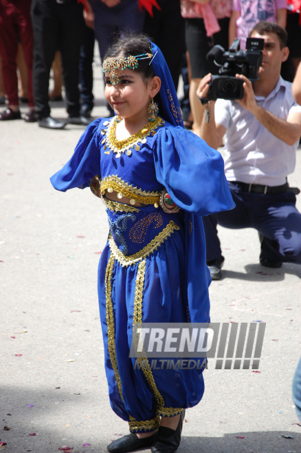 Last bell. Baku, Azerbaijan, May 29, 2015