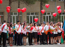 Last bell. Baku, Azerbaijan, May 29, 2015