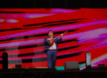 Baku hosts concert and firework celebrations on the occasion of the Day of Republic. Baku, Azerbaijan, May 28, 2015