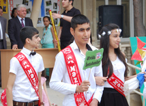 Last bell. Baku, Azerbaijan, May 29, 2015