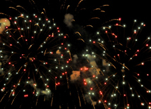 Baku hosts concert and firework celebrations on the occasion of the Day of Republic. Baku, Azerbaijan, May 28, 2015