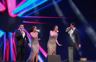 Baku hosts concert and firework celebrations on the occasion of the Day of Republic. Baku, Azerbaijan, May 28, 2015