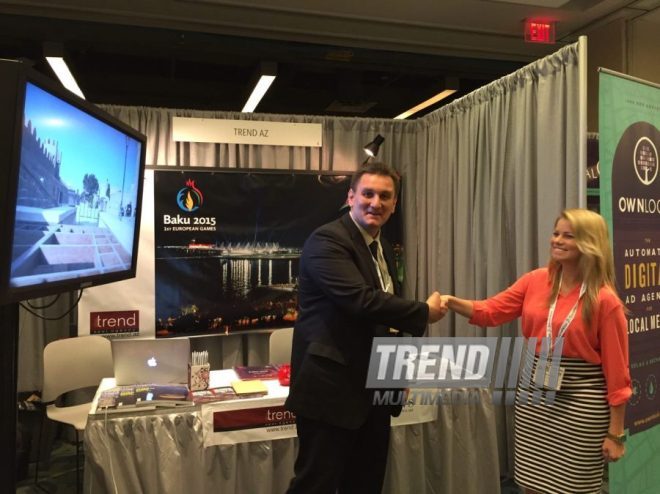 Trend News Agency, Azernews Newspaper attend World News Media Congress in DC. USA, June 03, 2015 