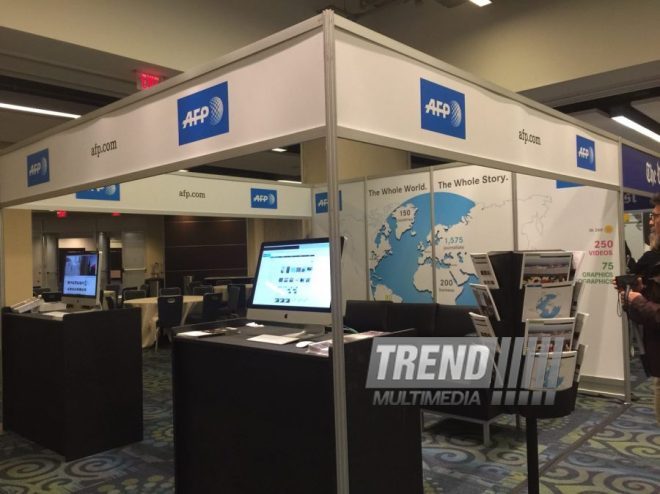 Trend News Agency, Azernews Newspaper attend World News Media Congress in DC. USA, June 03, 2015 