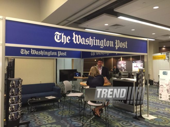 Trend News Agency, Azernews Newspaper attend World News Media Congress in DC. USA, June 03, 2015 