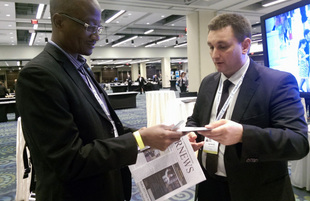 Trend News Agency, Azernews Newspaper attend World News Media Congress in DC. USA, June 03, 2015 