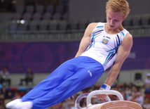 İdman gimnastikası üzrə yarışların ilk günü. Bakı, Azərbaycan, 14 iyun 2015