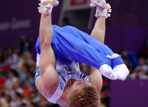 İdman gimnastikası üzrə yarışların ilk günü. Bakı, Azərbaycan, 14 iyun 2015