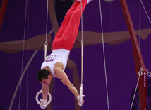 İdman gimnastikası üzrə yarışların ilk günü. Bakı, Azərbaycan, 14 iyun 2015