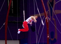 İdman gimnastikası üzrə yarışların ilk günü. Bakı, Azərbaycan, 14 iyun 2015