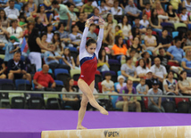 Avropa Oyunlarında idman gimnastikası yarışlarının ikinci gününə start verilib. Bakı, Azərbaycan, 15 iyun 2015