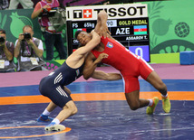 Azərbaycan Avropa Oyunlarında 9-cu qızıl medalını qazandı. Bakı, Azərbaycan, 17 iyun 2015 