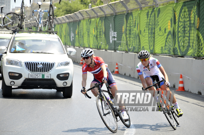 Bakı 2015: Şose velosipedi üzrə yarışlar. Azərbaycan, 20 iyun 2015