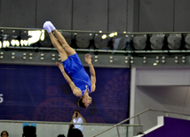 Azərbaycan gimnastlarından daha bir medal. Bakı, Azərbaycan, 21 iyun 2015