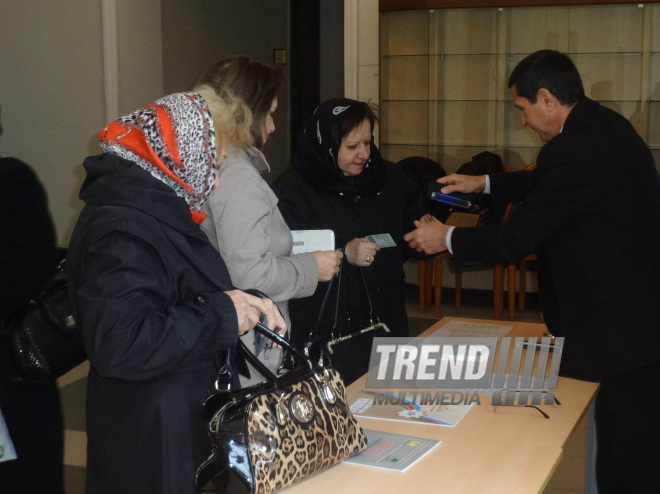 Azerbaijani parliamentary election kicks off. Baku, Azerbaijan, Nov.01, 2015