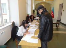 Azerbaijani parliamentary election kicks off. Baku, Azerbaijan, Nov.01, 2015