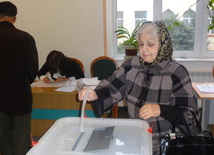 Azerbaijani parliamentary election kicks off. Baku, Azerbaijan, Nov.01, 2015