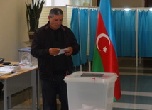 Azerbaijani parliamentary election kicks off. Baku, Azerbaijan, Nov.01, 2015