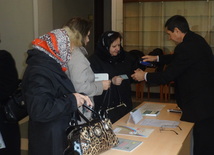 Azerbaijani parliamentary election kicks off. Baku, Azerbaijan, Nov.01, 2015