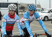 Baku hosts cycling race under “Our Flag – Source of Our Proud!” motto. Azerbaijan, Nov.02, 2015 