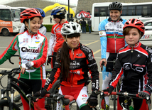 Baku hosts cycling race under “Our Flag – Source of Our Proud!” motto. Azerbaijan, Nov.02, 2015 