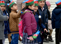 Baku hosts cycling race under “Our Flag – Source of Our Proud!” motto. Azerbaijan, Nov.02, 2015 