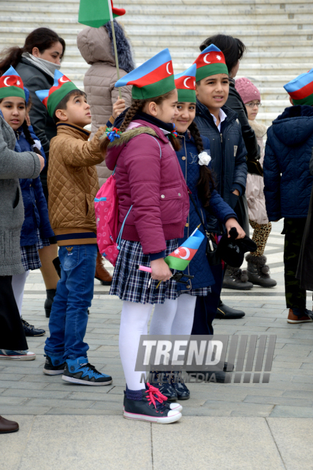 Baku hosts cycling race under “Our Flag – Source of Our Proud!” motto. Azerbaijan, Nov.02, 2015 