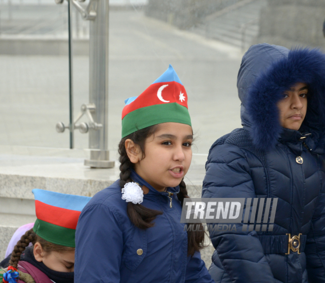 Baku hosts cycling race under “Our Flag – Source of Our Proud!” motto. Azerbaijan, Nov.02, 2015 