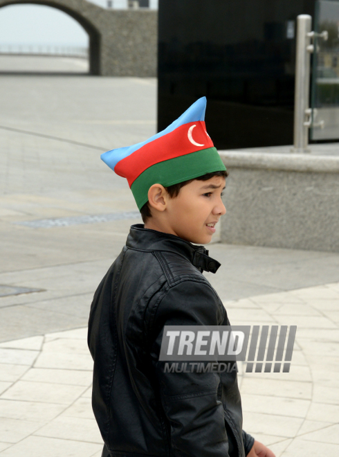 Baku hosts cycling race under “Our Flag – Source of Our Proud!” motto. Azerbaijan, Nov.02, 2015 