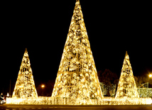 New Year is coming... Baku, Azerbaijan, Dec.30, 2015