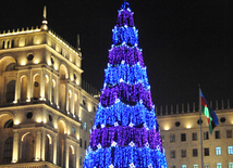 New Year is coming... Baku, Azerbaijan, Dec.30, 2015