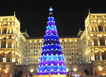 New Year is coming... Baku, Azerbaijan, Dec.30, 2015