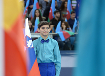 Bakıda idman gimnastikası üzrə FIG "Challenge" Dünya Kubokunun rəsmi açılış mərasimi. Azərbaycan, 19 fevral, 2016