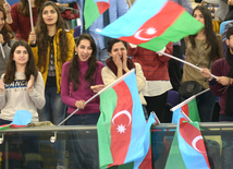 Bakıda idman gimnastikası üzrə FIG "Challenge" Dünya Kubokunun rəsmi açılış mərasimi. Azərbaycan, 19 fevral, 2016