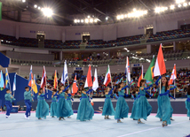 Bakıda idman gimnastikası üzrə FIG "Challenge" Dünya Kubokunun rəsmi açılış mərasimi. Azərbaycan, 19 fevral, 2016