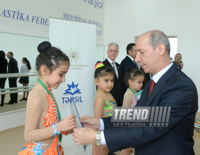 The Second Open Tehsil Cup in Artistics Gymnastics is being held in Baku. Azerbaijan, 15 match, 2016 