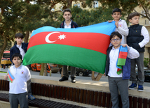 Bakıda Milli Ordumuzun uğurları qeyd edilir. Azərbaycan, Bakı, 6 aprel 2016