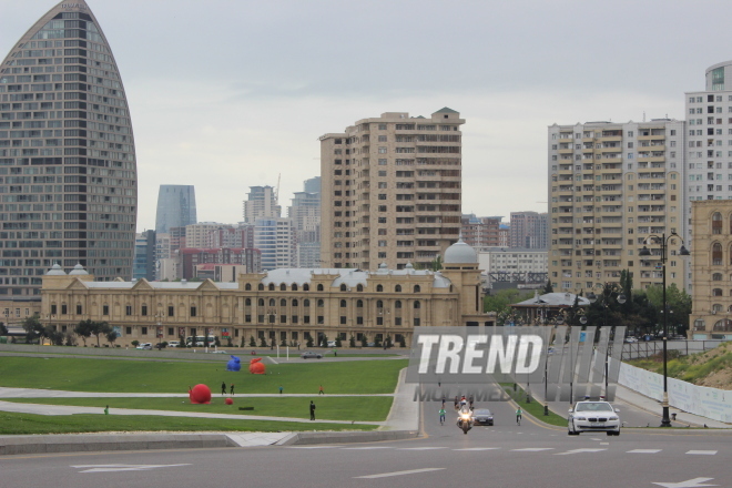 Baku Marathon 2016. Azerbaijan, Baku, 1 May 2016 