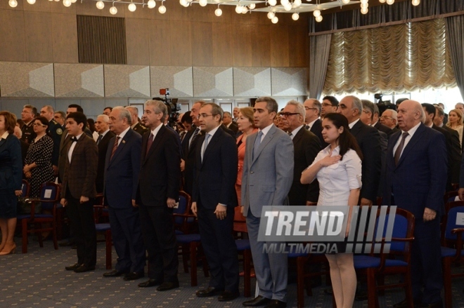 Baku hosts award ceremony of winners of Best Presentation contest, dedicated to the 93rd anniversary of national leader Heydar Aliyev. Azerbaijan, Baku, 5 May 2016 