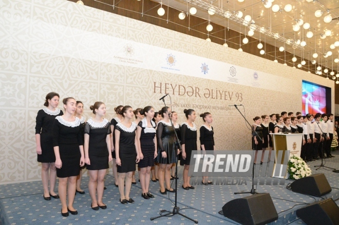 Baku hosts award ceremony of winners of Best Presentation contest, dedicated to the 93rd anniversary of national leader Heydar Aliyev. Azerbaijan, Baku, 5 May 2016 