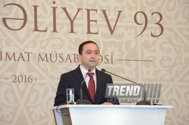 Baku hosts award ceremony of winners of Best Presentation contest, dedicated to the 93rd anniversary of national leader Heydar Aliyev. Azerbaijan, Baku, 5 May 2016 
