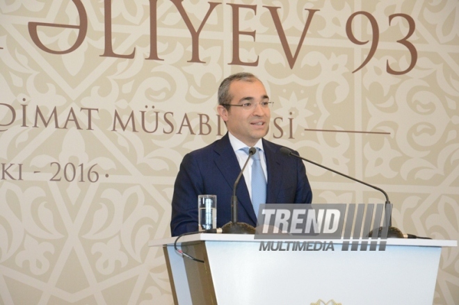 Baku hosts award ceremony of winners of Best Presentation contest, dedicated to the 93rd anniversary of national leader Heydar Aliyev. Azerbaijan, Baku, 5 May 2016 